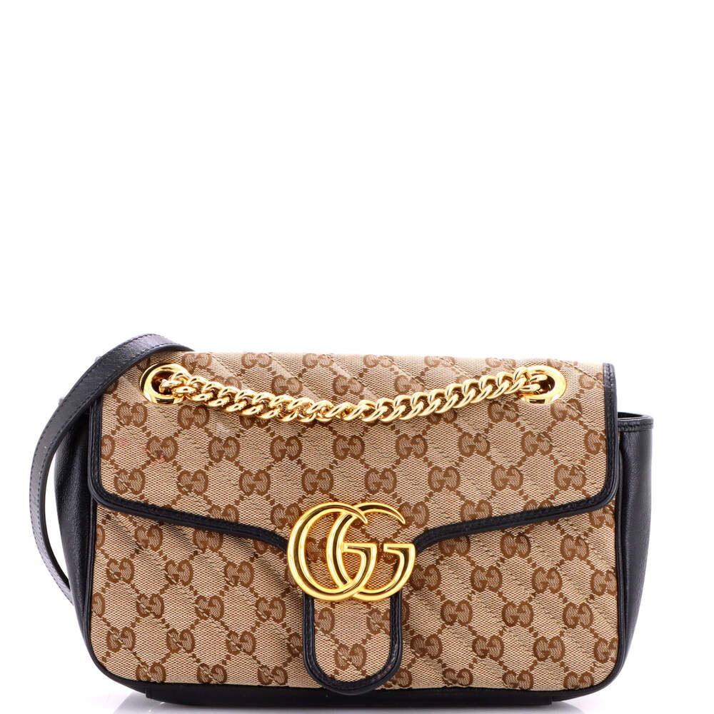 Gucci Gg Marmont Flap Bag Diagonal #244401G14B